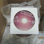 CD replication with white paper bag package 120mm