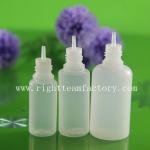 childproof cap dropper bottle with long thin tip 20 ML Plastic Bottles PE RT-  plastic-1