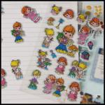 children transparent polyester sticker printing Jrainbow