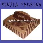 China Kraft paper pizza box wholesale YJ-C0277 kraft paper pizza box