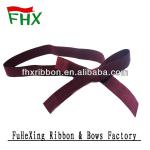 china wholesale ribbon bow elastic ribbon with loop elastic ribbon