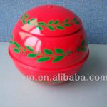 Christmas candle ball with fancy printing ML-202 ML-202