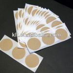 Circle kraft sticker label 20130621-0009