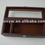 classical wooden wine box with window WIB