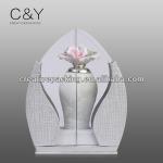 clear acrylic perfume/fragrance packaging box with two doors CYP71