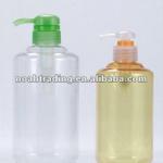 clear and yellow empty plastic bottle cosmetics containers 255, 256