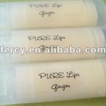 Clear Oval Lip Balm Tube LBCN009C