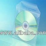 Clear Plastic CD Sleeves AHE666