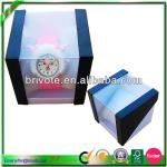 Clear plastic watch box leather watch box watch packaging box BC--1010