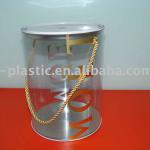 Clear PVC Buckets Tin-170x213mm