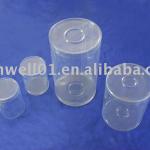 clear PVC cylinder container cylinder