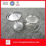 clear PVC tin can CF-311