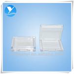 Clear square empty eyeshadow compact case QYF-008