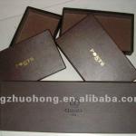 Coated Paper Hot Stamping Tie Box ZH-PB-00110