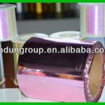 coated pet pink color metallic films PET FILM