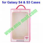 Color Retail Packing Box for Samsung Galaxy S4 &amp; S3 Cases(17.8x10.6x2.4cm) O-SAPK-2343