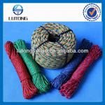 colored braided pp rope, polypropylene braided rope, LT000B0001