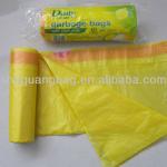 colored drawstring trash garbage bag with low price AH-182