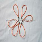 colored elastic cord with metal end BC-013