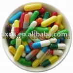 Colored High quality hard gelatin empty capsule QX0056