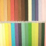 colored machinemade handmade plain mulberry paper saa paper CP