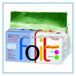 colored Pop-up household aluminum foil 8011