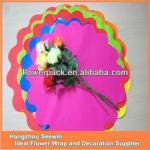 Colorful floral wrap plastic film BP002