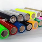 Colorful Korea quality transfer film glitter vinyl film heat transfer vinyl in PU printing flim 1000 series transfer vinyl