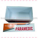 colorful paperboard packaging box with neck for healthcare products SZSP-B-E-20130102