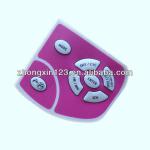 Colorful screen printing PVC/PET nameplates for home appliances ZX009