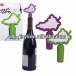 Colorful silicone wine stopper JY-073