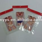 Compound bag with printing and zipper for underwear NY-H002