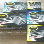 corrugated paper box for quality brake pads any size can be customed