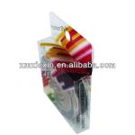 cosmetic pvc loose powder box clear tote packaging XX2012128pvc box