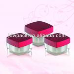 cosmetic square plastic jars JS-P02