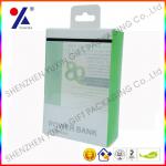 Crease Plastic packaging box with printing for power bank C-003