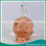 Crystal Head Vodka Skull Face Bone Glass Bottle 400ml 13011895