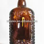 Custom 700ml Amber bottles for liquor XJ-027