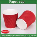 Custom Corrugated paper cups hot sale 8oz-70oz available