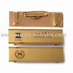 custom gold metal nameplate ASNY-NP-001