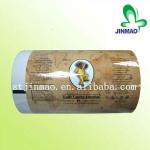 Custom high quality printed food packaging cutting film roll JMH059