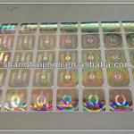 Custom hologram sticker , 3d hologram sticker , warranty hologram label