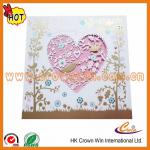 custom laser cutting invitation card paper card CWH343