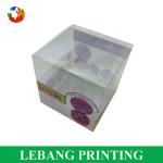 Custom printing Plastic packaging / PVC Packaging Box LB-F018