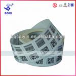 custom serial number jewelry barcode sticker label BQ-AD6285