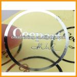 Custom Transparent PVC logo label sticker, plastic label, custom label oma--A--59