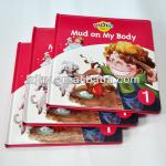 customized colorful hot hardcover children book printing service JHP130401