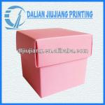 Customized colorful matt paper wedding favor boxes CDB-005