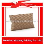 Customized Kraft Corrugated Paper Pillow Box XX-CG062