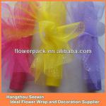 Decorative Organza Fabric Roller Marriage snow organza